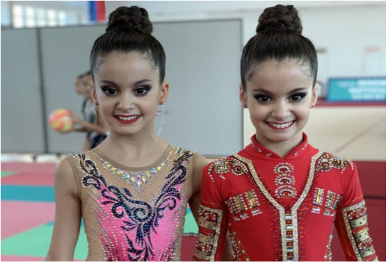 Twin superstars taking the gymnastic world by storm