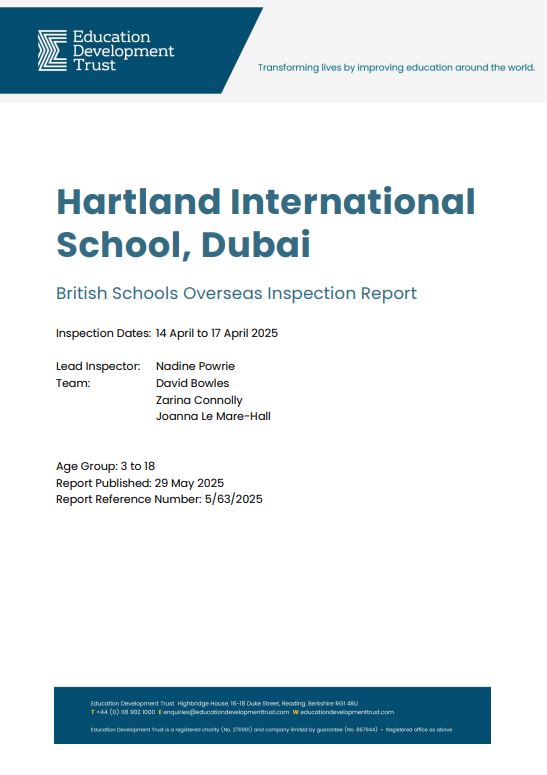 <strong>Year of Report: </strong>2025 <br><strong>Authority: </strong>British Schools Overseas <br> <strong>Rating: </strong>Outstanding